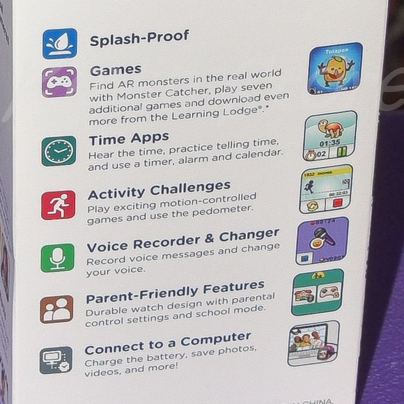 Vtech KidiZoom Smart watch DX3 in Pink - Picture 4 of 8